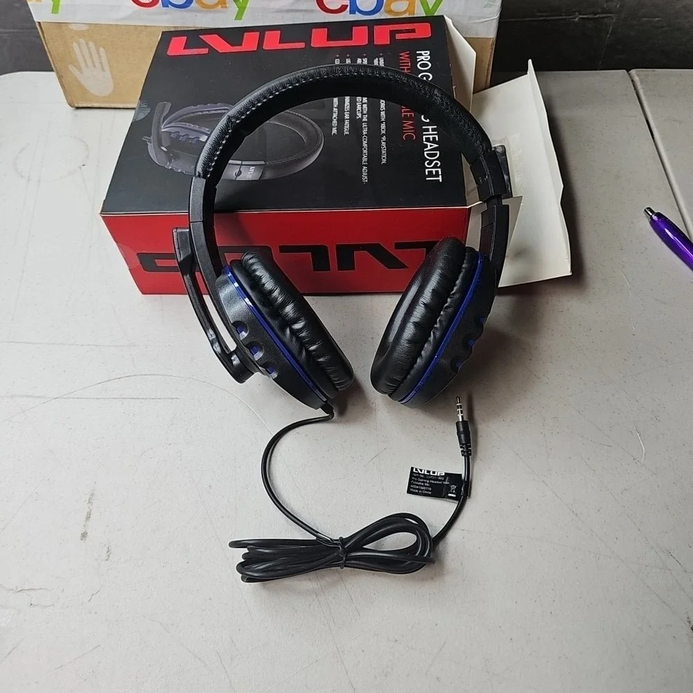 LVLUP Pro Gaming Headset Foldable Mic - Compatible (44)